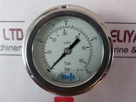 Mhwirth 0-400 Bar Pressure Gauge – Aeliya Marine Tech®