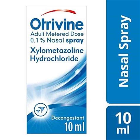 Buy Otrivine Adult Metered Dose Nasal Spray, 10ml - Dock Pharmacy