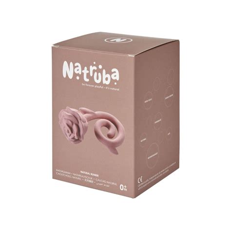 Natural rubber Teether Rose - Red - Hammer and Jacks