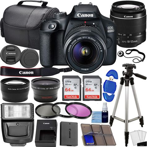 Amazon.com : Canon EOS 2000D / Rebel T7 DSLR Camera w/EF-S 18-55mm f/3. ...