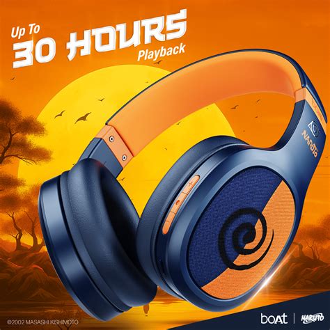 boAt Rockerz 460 | Naruto Series – Wireless Headphones with 30H ...