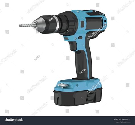 Icon Logo Sign Tool Hand Drill Stock Vector (Royalty Free) 2461736127 ...