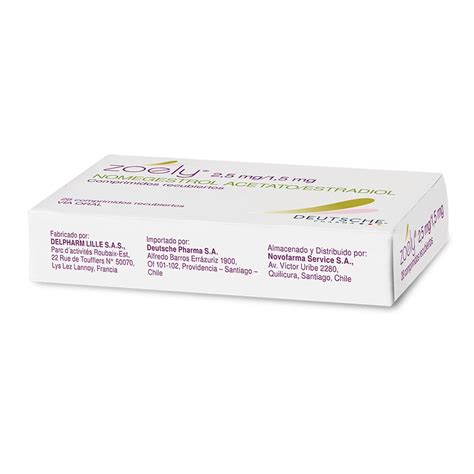 Zoely 28 Comprimidos Recubiertos | Farmacias Ahumada