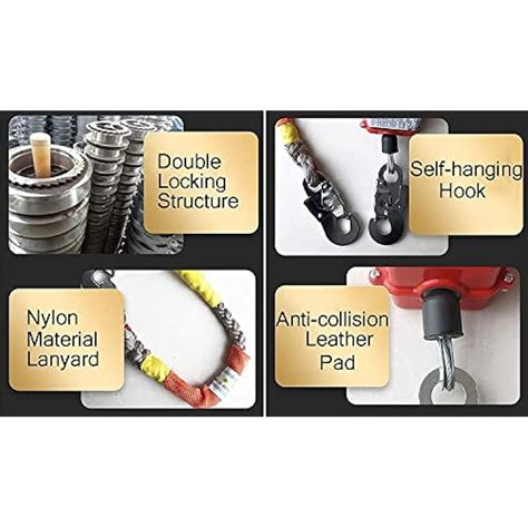 Cable Safety Fall Protection Retractable Lanyard | Ubuy India
