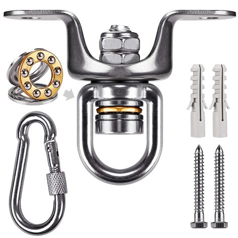 SELEWARE Heavy Duty Boxing Punching Bag Hanger, 360 Rotate Heavy Bag ...