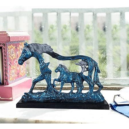 Buy CraftVatika Horse Statue Showpiece Decorative Items for Good Luck ...