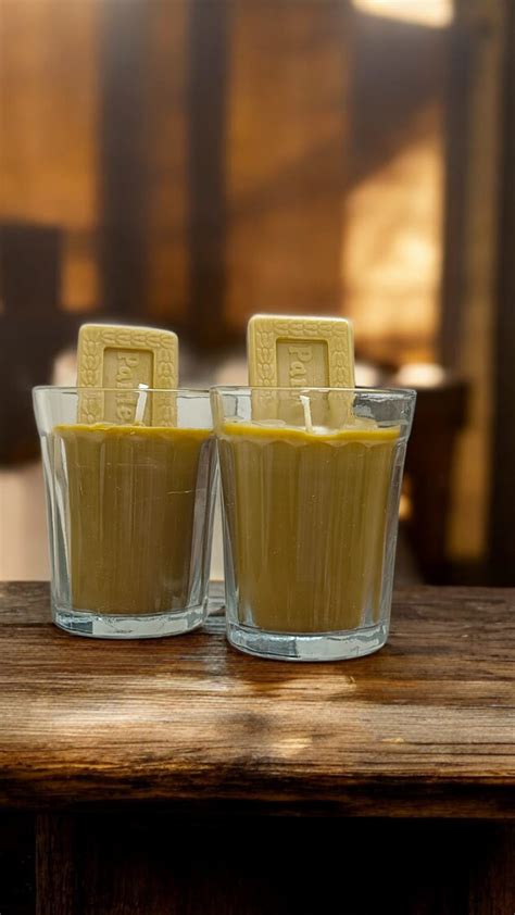 Femmora Handmade Masala Tea (Chai & Biscuit) Scented Candles in Glass ...