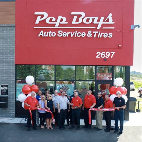 Today we celebrated the Grand Opening of our brand-new Pep Boys Service ...
