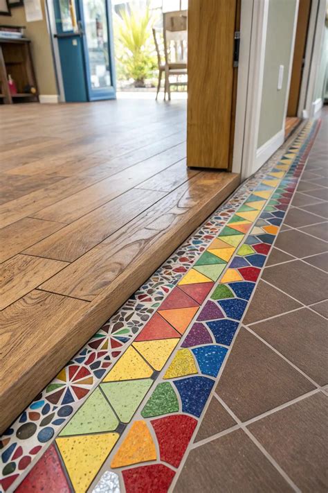 Modern Floor Tile Transition Ideas for Every Room - Light and Layer