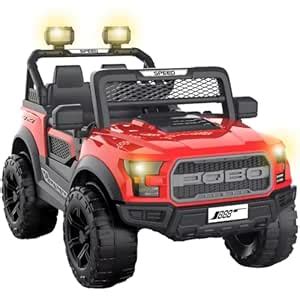 Buy Storio Premium Rechargeable Baby Battery-Powered Electric Car Jeep ...