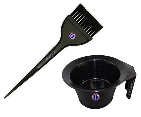 Ear Lobe & Accessories Hair Colour Bowl with Brush, Black : Amazon.in ...