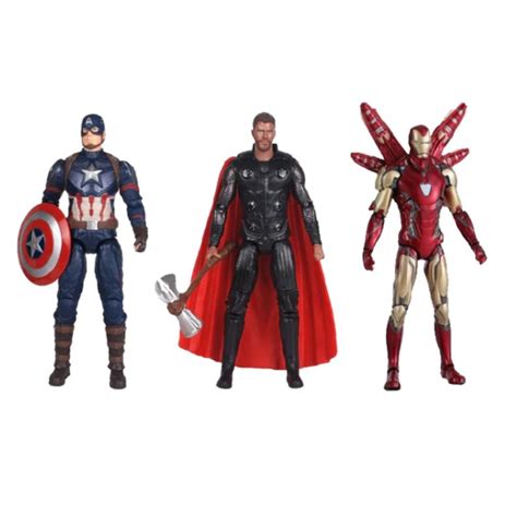 ZD Toys: Marvel Studios Avengers Endgames 3 Action Figure Set – Krazy ...