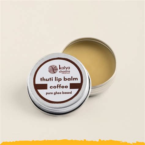 thuti lip balm – coffee – kalyashastra