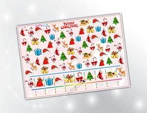 PartyStuff Christmas Theme Paper Games - Christmas Item Count - Count ...
