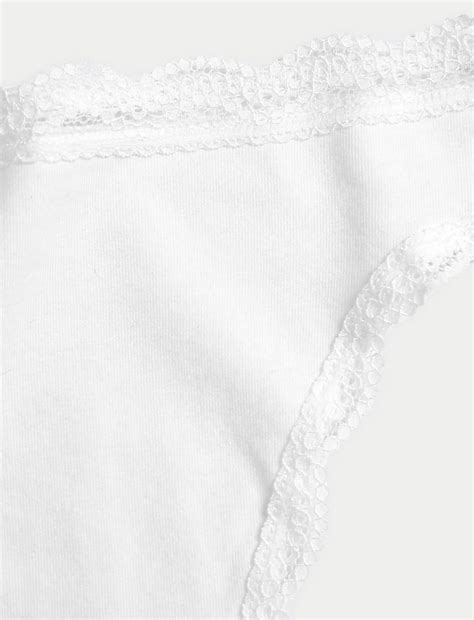 Buy 3pk Cotton Rich High Leg Knickers at Marks & Spencer