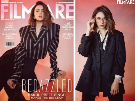 Rakul Preet Singh bedazzled on the cover of Filmfare magazine