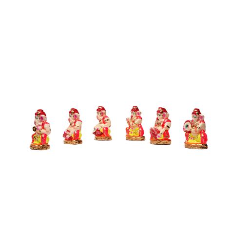 Ganesh Music Set Clay Dolls – Ragaarts