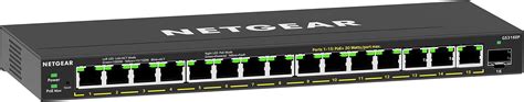 NETGEAR 16-Port PoE Gigabit Ethernet Plus Switch (GS316EP) - Managed ...
