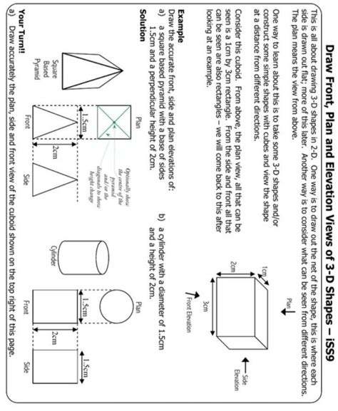 Q.2 Draw the plan view, front elevation and side elevation. - Brainly.in