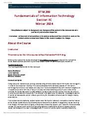 Information Technology Course Description 的图像结果