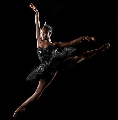 Michaela De Prince in Black Swan | Black dancers, Dance photography ...