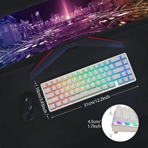 TIETI Wired Mechanical Keyboard, B-2 Spirit Mini RGB | Ubuy India