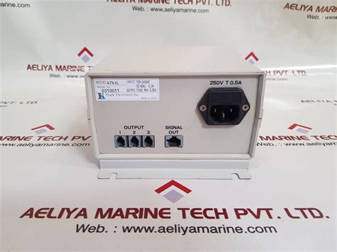 Hugle electronics 474il ionization controller unit – Aeliya Marine Tech