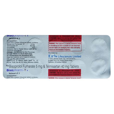 Bisopharm-T 5 Tablet | Uses, Side Effects, Price | Apollo Pharmacy