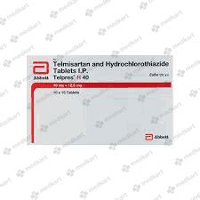 TELPRES H 40MG TABLET 15'S - Uses, Price, Side Effects & Generic ...