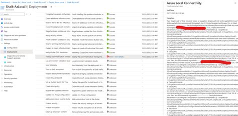 Azure Stack HCI 24H2 Deployment Failed - Microsoft Q&A