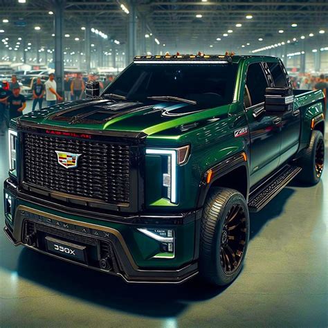 Best Luxury Truck - Cadillac Escalade Green | Lkw