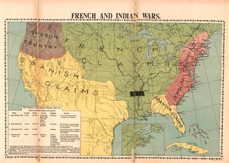 Exploring The French And Indian War Map For Historical Insights - My ...