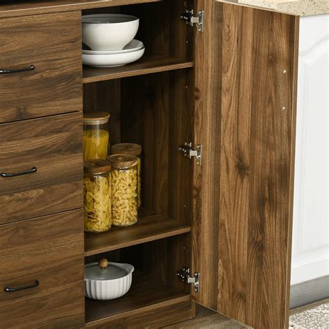 HOMCOM 70 Buffet Hutch with 3 Drawers, Kitchen India | Ubuy