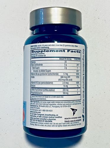 Buy Neuriva Plus Brain Support Supplement - 50 Gummies - EXP 09/2023 ...