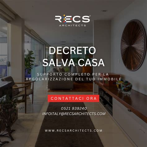 Salva Casa Decree: An Opportunity to Regularize Your Property - RECS ...