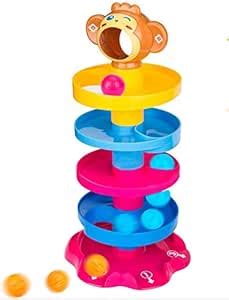 Buy Prime Deals Monkey Heavy Plastic Ball Drop Toy for Babies and ...