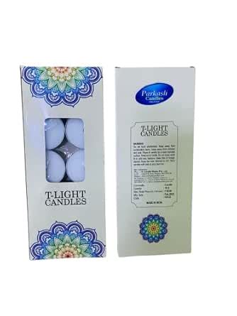 PROSPERRO LUMO by Parkash Candles Paraffin Wax TEALIGHTS Pack of 10 ...