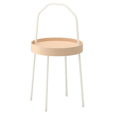 BURVIK side table, white, 38 cm (15") - IKEA