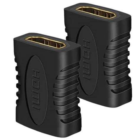 TECH-X Pack-2 HDMI Coupler Female to Female, HDMI Extension Cable ...