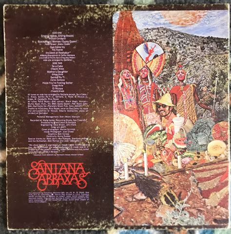 “Abraxas” by Santana – Vinot Records