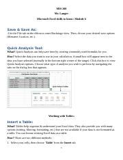 Image result for Excel Module 6 Apply Your Knowledge