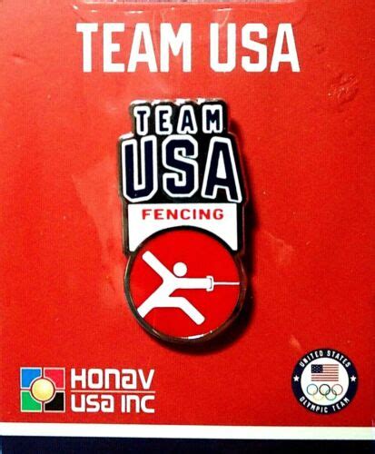 USA Team Fencing Olympic Games Collector Pin Badge - India | Ubuy