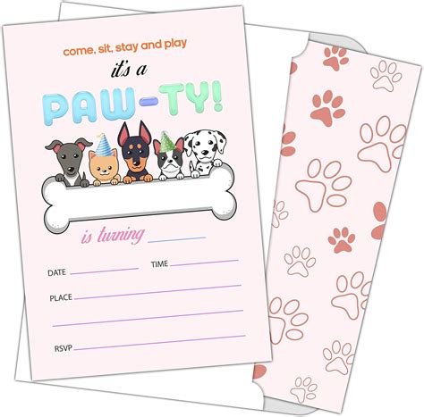 Buy Birthday Party Invitation Cards for Kids, Teens Party Invites Cards ...