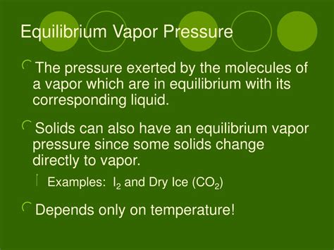 PPT - Vapor and it Pressure PowerPoint Presentation, free download - ID ...