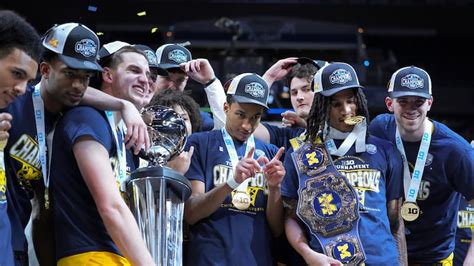 Michigan slots in as a No. 5 seed in NCAA Men’s Basketball Tournament