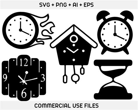 Clock Face SVG Bundle Clock Numbers Svg Clock Face Vector - Etsy India