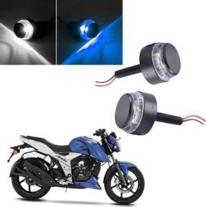 QUIRKY ZONE Front LED Indicator Light for TVS Apache RTR 160, Universal ...