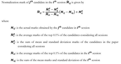 GATE 2023 Normalization, Formula, How GATE Score Calculated?