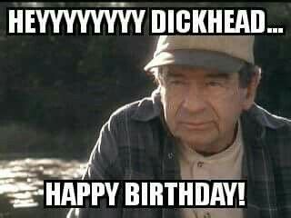 Funny Old Man Birthday Meme