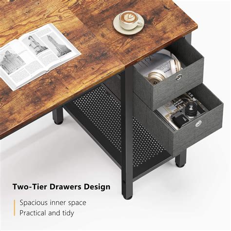 Buy CubiCubi L Shape Desk, Home Office Corner Desk, Corner Computer ...